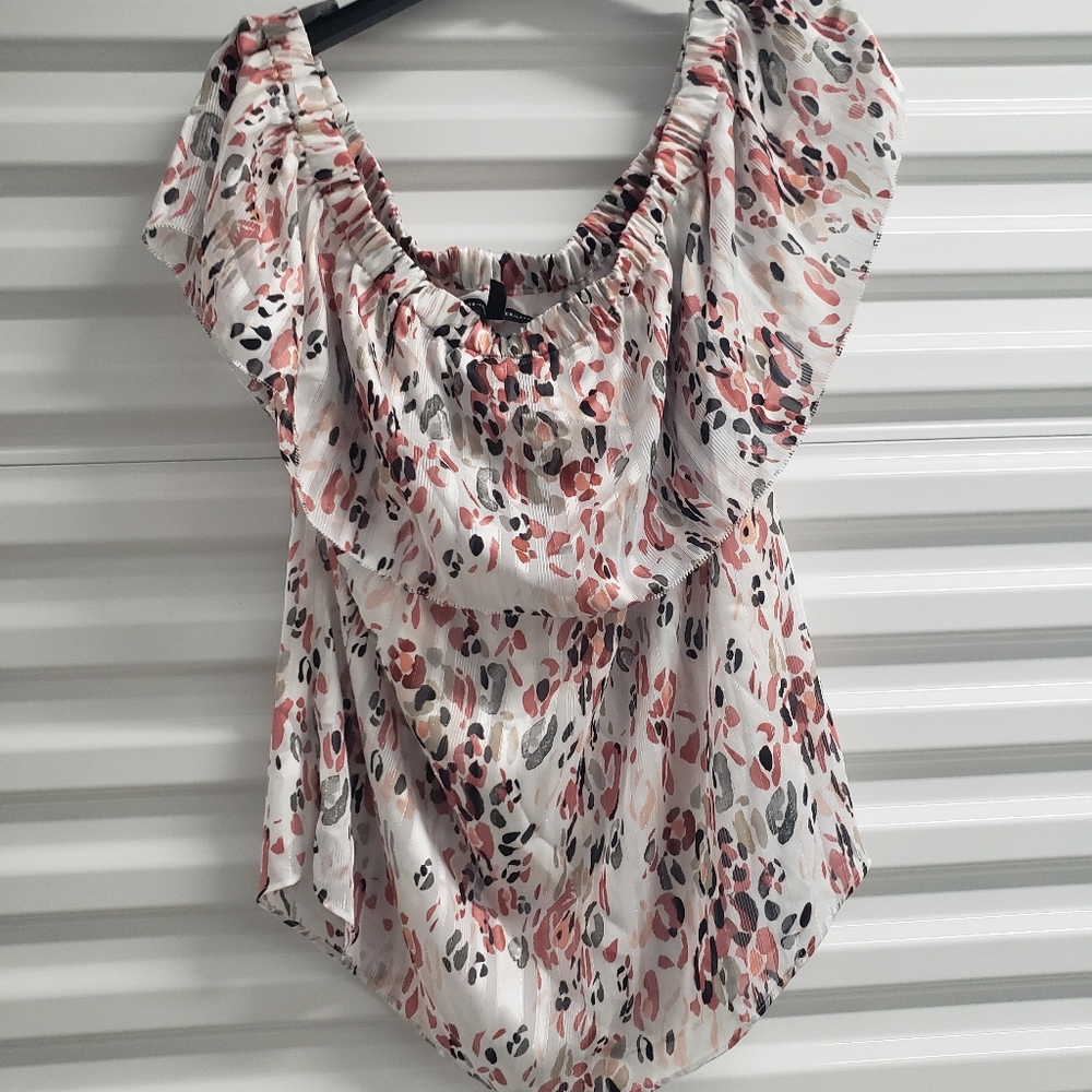 Burnout Cheetah print top